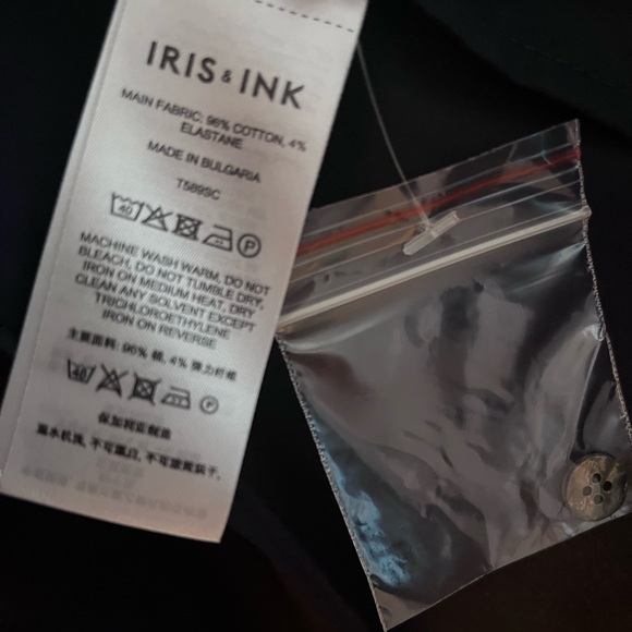 SOLD Iris & Ink Dark Navy Top - Picture 7 of 7